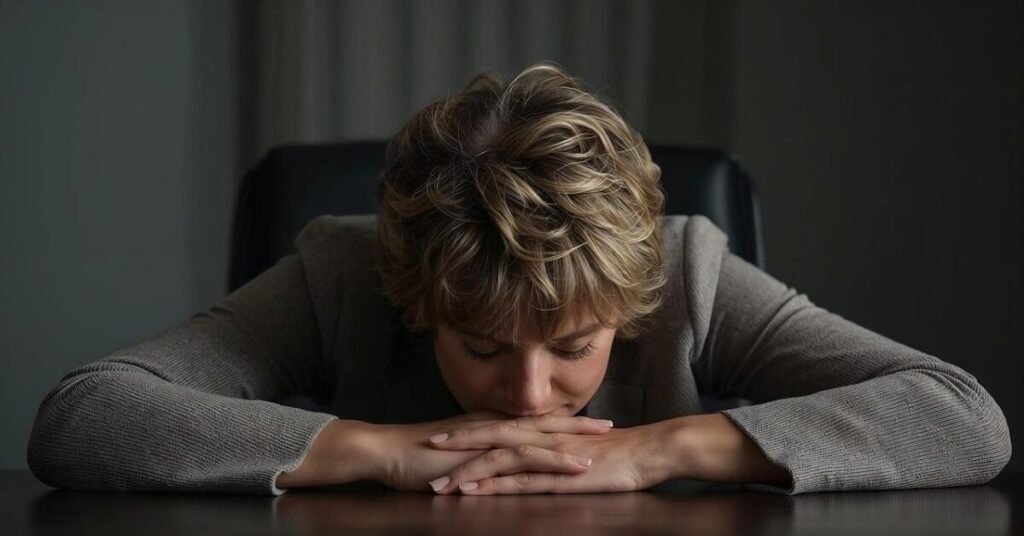 過密な競争社会で疲弊するビジネスマンと閉塞感